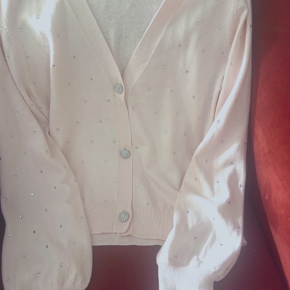 J society pink cardigan - Picture 3 of 10